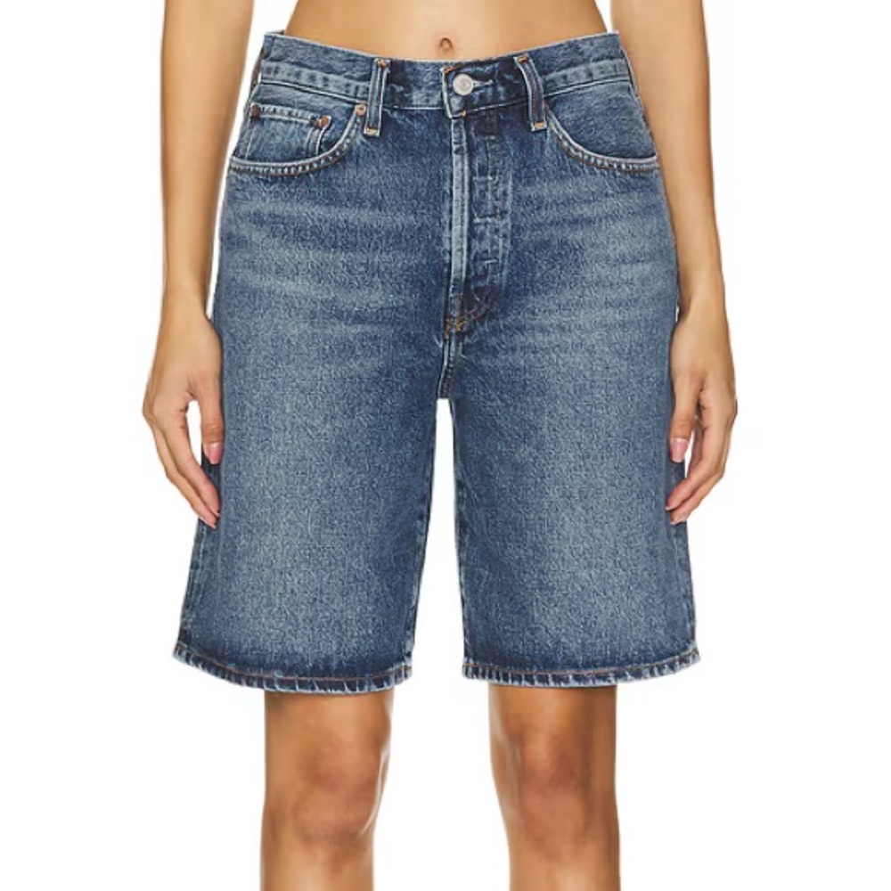 Agolde Risha Denim Short size 24. Worn once. - Picture 7 of 7
